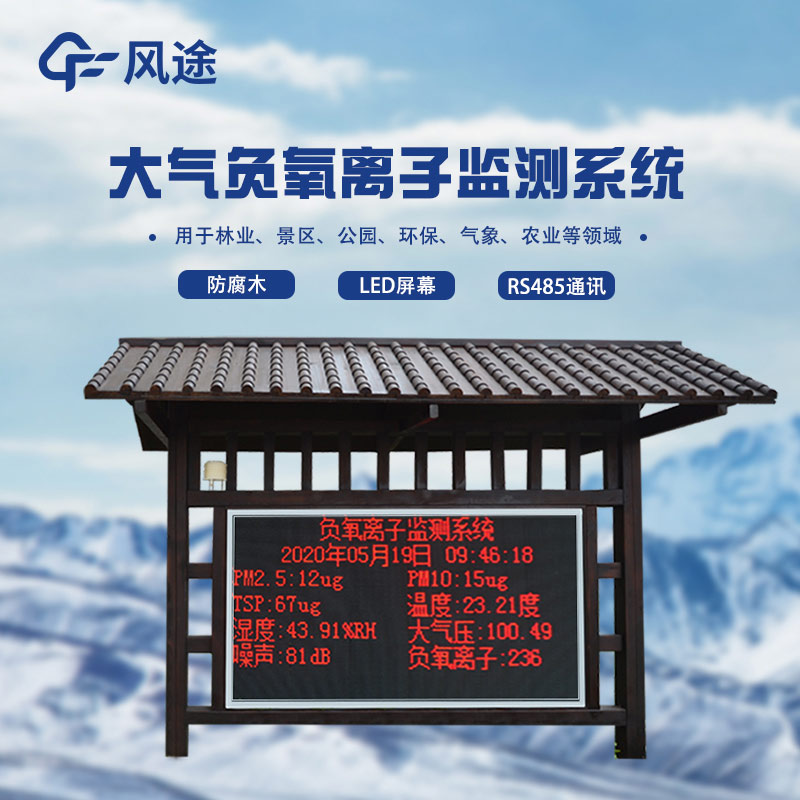 負(fù)氧離子檢測(cè)系統(tǒng)，看見(jiàn)空氣質(zhì)量